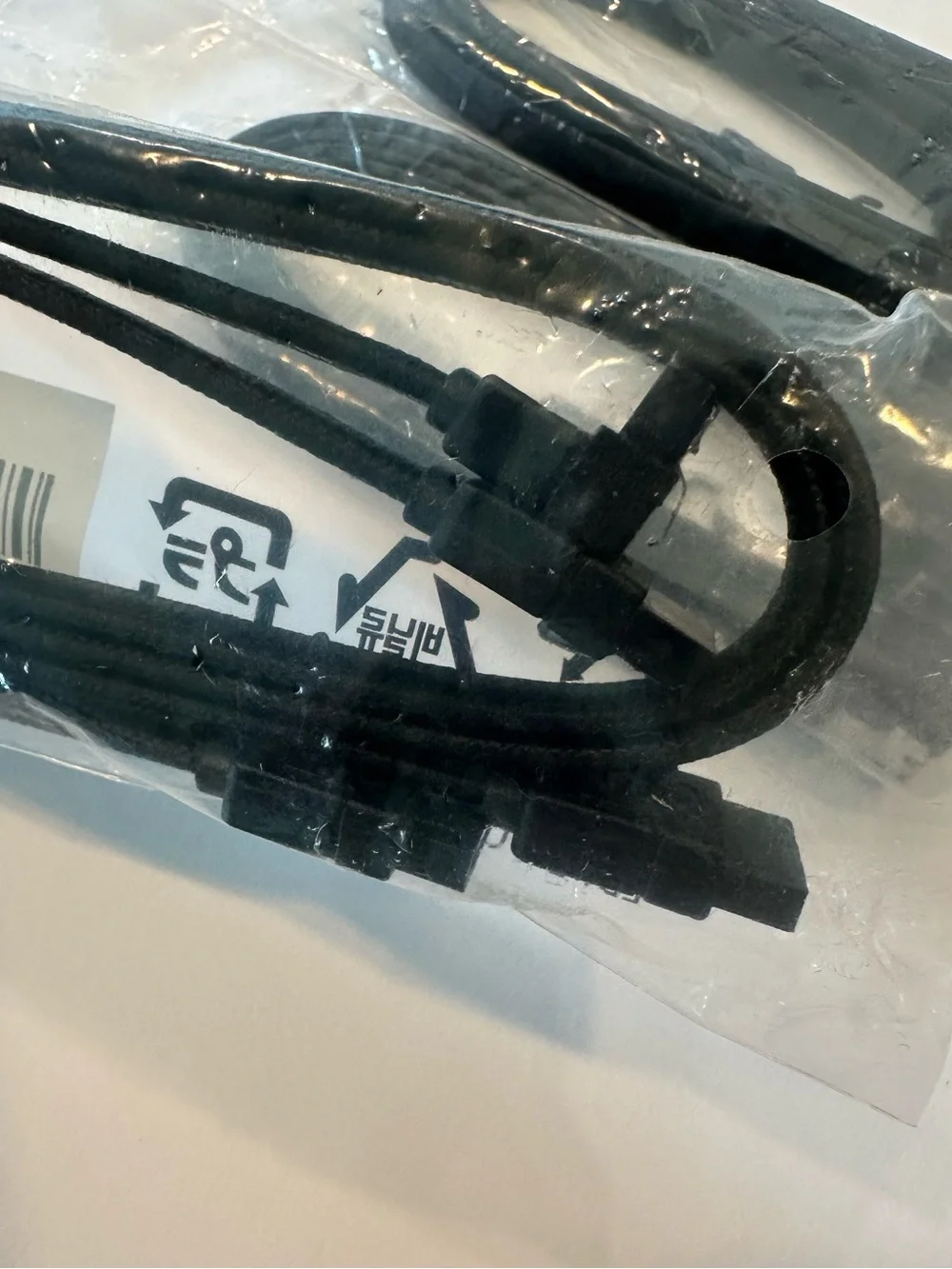 Lot Of 3 ASUS SATA III HDD Cables P/N: 14013-00240000